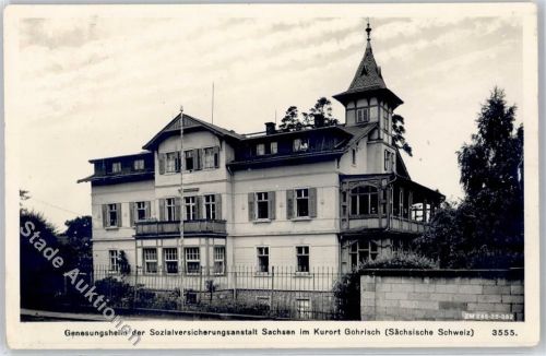 Gohrisch Genesungsheim, Erholunbgsheim