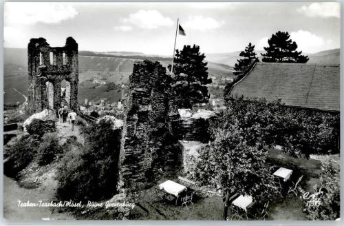 Traben-Trarbach Ruine Grevenburg Gasthaus Burgschenke