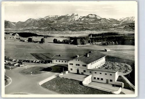 Irschenberg Autobahn Raststätte , Fliegeraufnahme