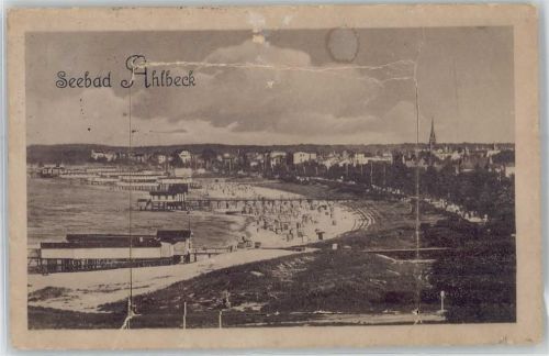 Ahlbeck Leporello, Strand