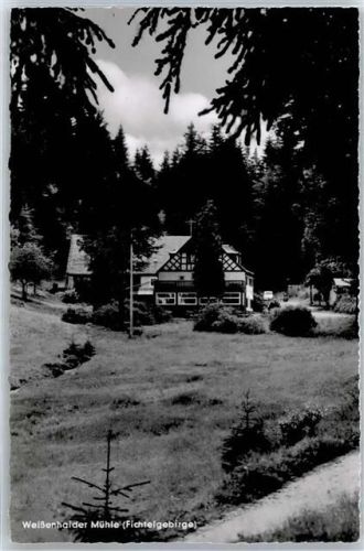 Weißenstadt Gasthaus Weissenhalder Mühle