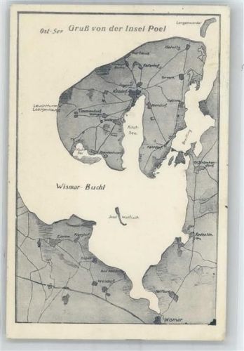 23999 O2401 Insel Poel - Kartenübersicht