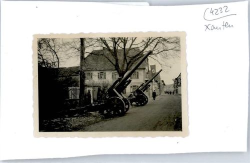 Xanten WK II FLAK , Luftschutz , Foto