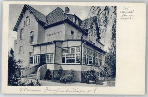 Bad Sassendorf Pension Haus am Kurpark