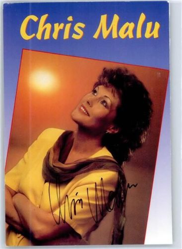Originalunterschrift Malu, Chris