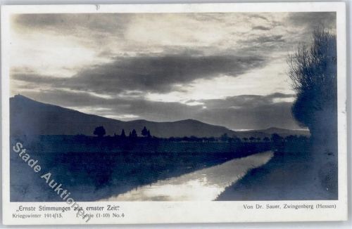 Zwingenberg Ernste Stimmung Dr. Sauer