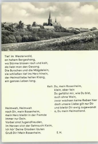 Rosenheim Liedtext