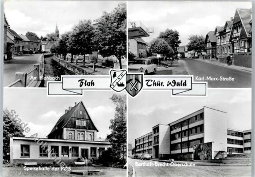 Floh Karl-Marx-Strasse Flohbach Bertholt-Brecht-Oberschule