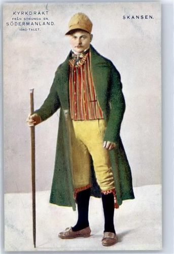 Kyrkdräkt Södermanland