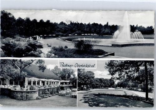 Bottrop Overbeckshof Springbrunnen