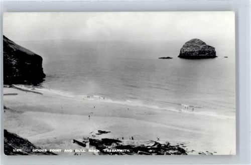 Newquay Dennis Point and Gull Rock Trebarwith AKU1