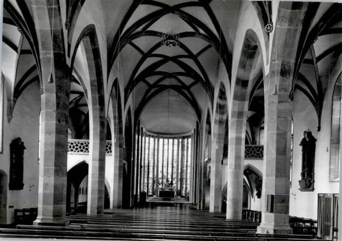Buchen kath. Kirche Innen