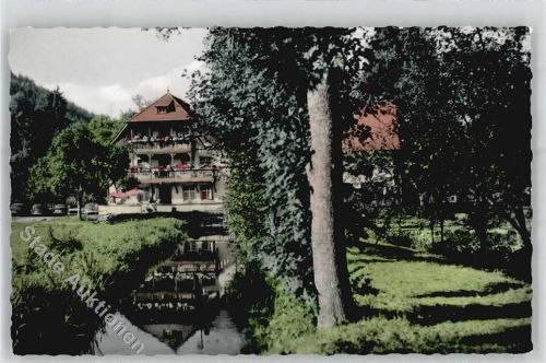 Hardheim 1963 Gasthaus Pension Zur Wohlfahrtsmühle