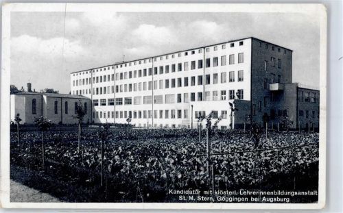 Göggingen 1937 Lehrerinnenbildungsanstalt St.M. Stern