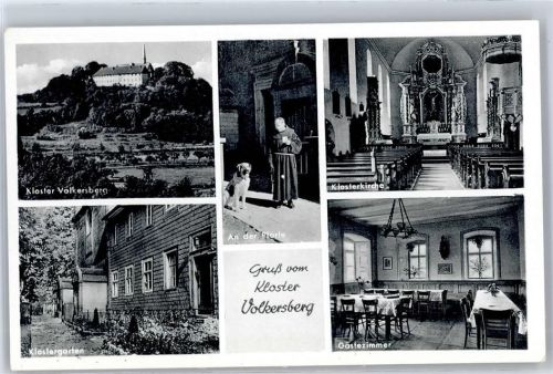 97769 W8788 Volkersberg - Kloster Volkersberg, Klosterkirche, Gästezimmer, Klostergarten