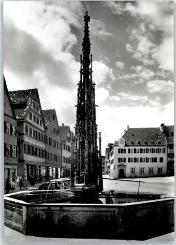 Rottenburg Marktbrunnen Kreissparkasse