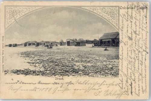 Dahme 1907 Strand