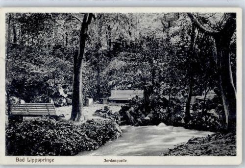 Bad Lippspringe 1930 Jordanquelle