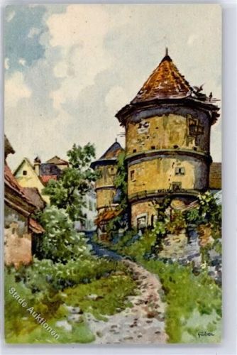 Dettelbach Alte Türme an der Stadtmauer