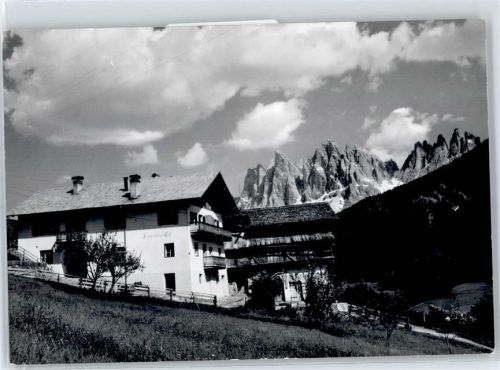 Foto-Karte Fissneiderhof Geislergruppe Dolomiten