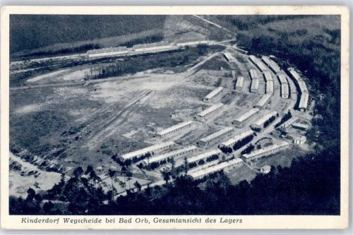 Wegscheide Kinderdorf Gesamtansicht des Lagers