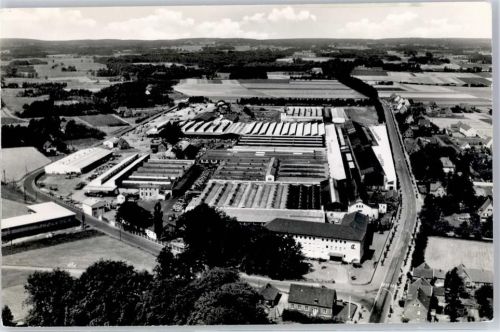 Harsewinkel Fliegeraufnahme Fabrik Gebr. Claas