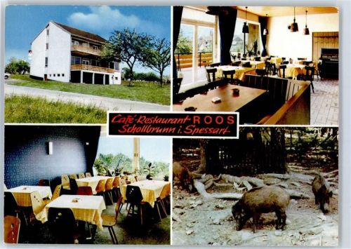 Schollbrunn Cafe Gasthaus Roos