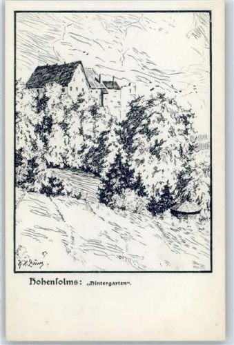 Hohensolms sign. Karl Heinrich Zunn