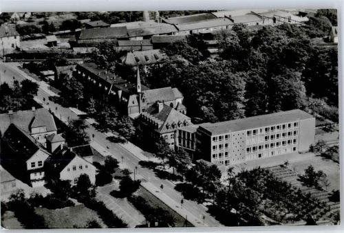 Ahaus 1960 Fliegeraufnahme Teilansicht Canisiusstift