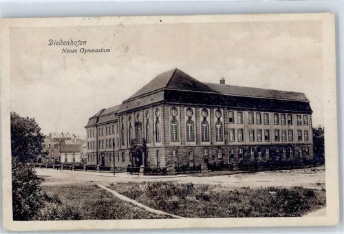 Thionville 1915 Schule Feldpost WK I 3. Landwehr-Eskadron des 18. Armeekrps