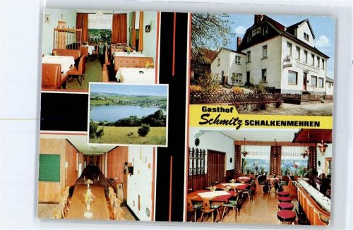 54552 W5569 Schalkenmehren - Gasthaus Schmitz Schalkenmehrener Maar