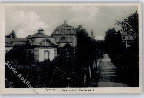 Arolsen Schloss fürstl Residenzschloss