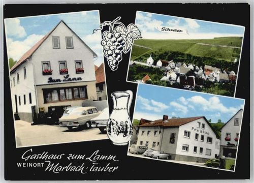 Marbach Gasthaus zum Lamm Pension Auto Schreier