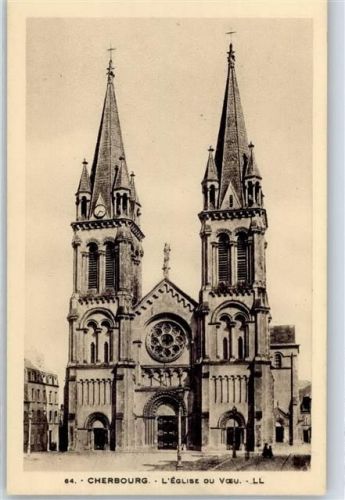 Cherbourg-Octeville l Eglise du Vceu