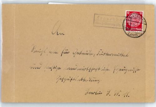 Frauenhorst Landpoststempel