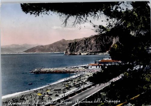 Finale Ligure Panorama della Spiaggia