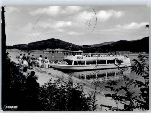 Sondern Ausflugschiff Bigge Biggesee