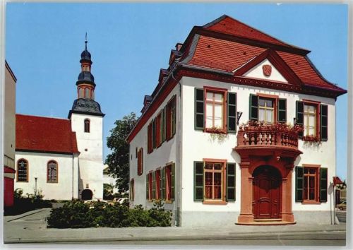 Lampertheim Rathaus Sankt Andreas-Kirche