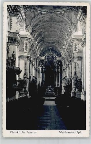 Waldsassen Pfarrkirche Inneres