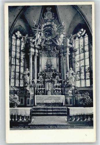 Durmersheim Wallfahrtskirche Hochaltar