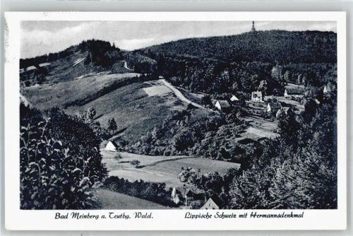 32805 W4934 Bad Meinberg - Lippische Schweiz mit Hermannsdenkmal