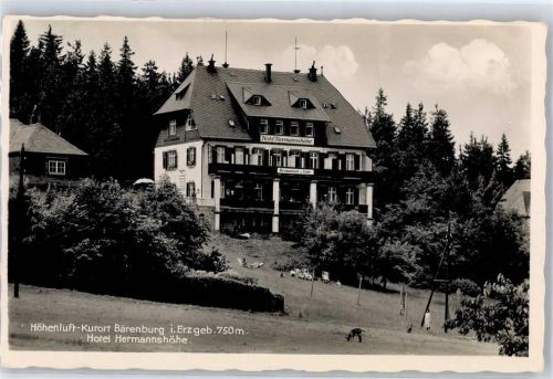Bärenburg Hotel Gasthaus Cafe Hermannshöhe