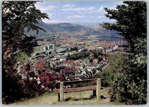 Geislingen Blick vom Ödenturm