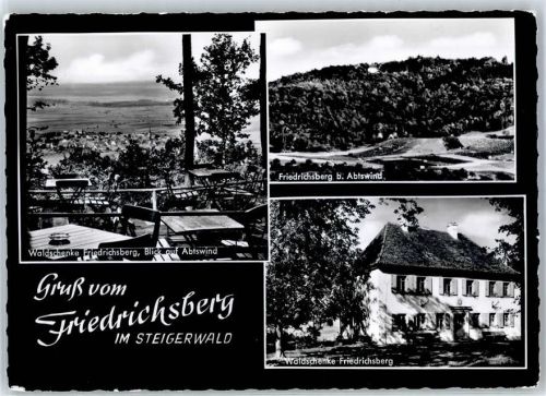 Abtswind Friedrichsberg Gasthaus Waldschänke