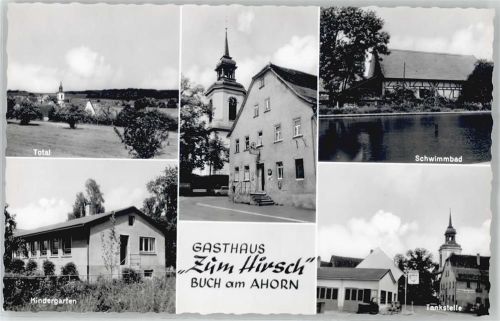 Buch Kindergarten Schwimmbad Tankstelle Gasthaus zum Hirsch