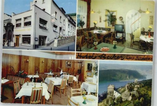 Kamp-Bornhofen Hotel Gasthaus Becker
