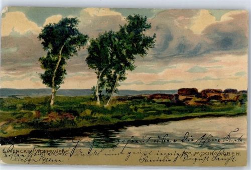 Worpswede 1903 Am Moorgraben