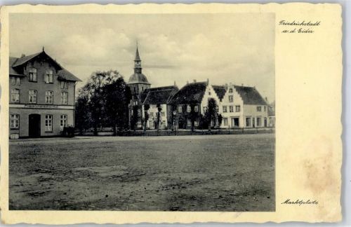 Friedrichstadt Marktplatz Kirche