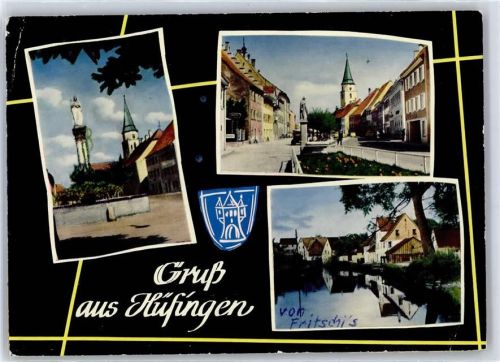 Hüfingen Kirche Wappen Festzug
