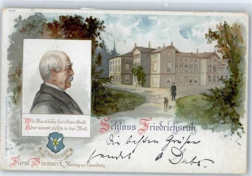 Friedrichsruh 1899